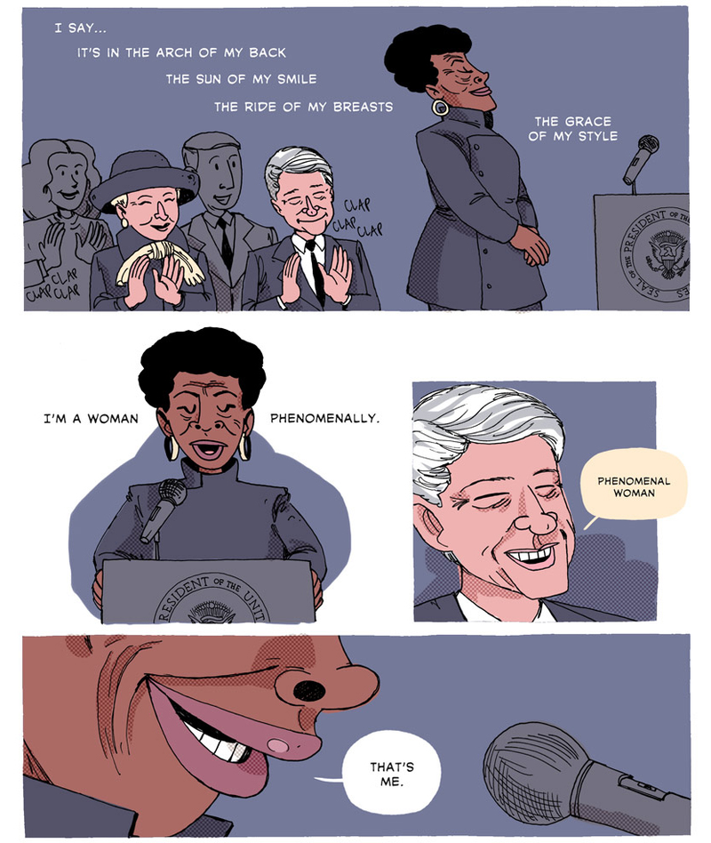 Illustration for article titled Check out this awesome comic illustration of "Phenomenal Woman"